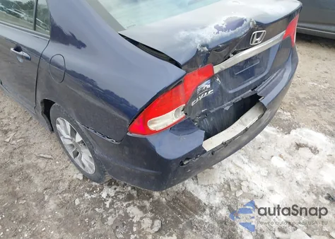 2010 Honda Civic Ex-L from USA, damaged, VIN 2HGFA1F96AH545671